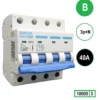 Automaat 40A 3P+N 4 mod B kar