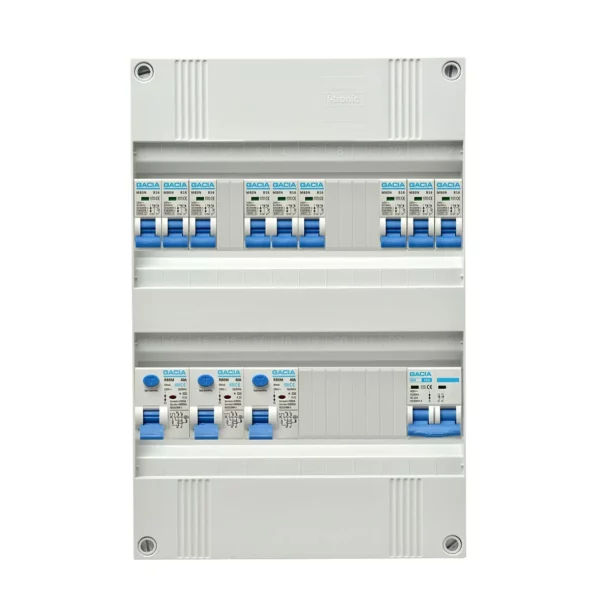 1F groepenkast 9xB16A + 3xALS 2P 30mA+ HFDS.2P